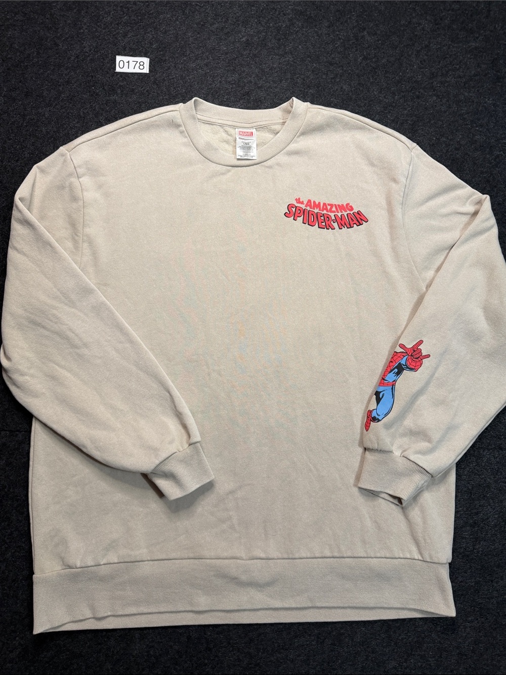 The Amazing Spider-Man Crewneck Sweatshirt - Cream
